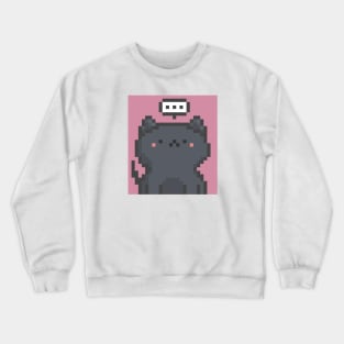 Pixel Cat 143 Crewneck Sweatshirt